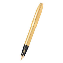 Sheaffer Sheaffer Legacy 23k Gold Chevron Pattern Fountain Pen - Med. - £394.26 GBP