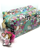 Too Faced Clover the Dog Vinyl Makeup Bag New/Keychain - $33.70 CAD