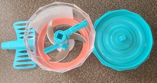Mainstays ~ 4 Piece ~ "Pull" ~ Food Chopper Container ~ Lid ~ Paddle ~ Blade Set Item image 6