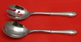 Pointed Antique by Dominick and Haff Sterling Silver Salad Set Pcd 2pc Custom - $147.51