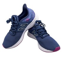 New Balance Fresh Foam Roav Women&#39;s Athletic Sneakers Size 7.5M Purple Blue - £29.95 GBP