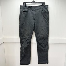 Wrangler Jeans Mens 38 ATG All Terrain Gear Gray Double Knee Work Pants *Mark - $31.99