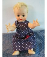 15&quot; Doll Horsman Blond Sleepy Eyes Patched Jumper - £14.96 GBP