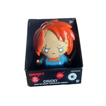 Chucky Halloween Emoteglow Animated Decor Speaks Spooky Phrases Lights u... - $17.97