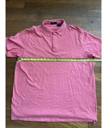 Simply Southern 2XL Shirt Mens Salmon Coral Polo Pullover Short Sleeve Soft - £15.41 GBP