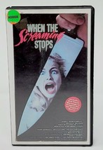 When the Screaming Stops aka The Loreley&#39;s Grasp (VHS, 1985) Horror Cut Box  - £6.81 GBP