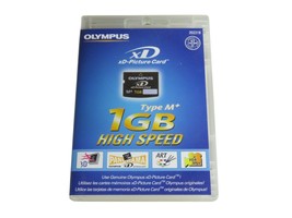 Genuine Olympus Type M+ 1GB XD-Picture Card High Speed M-XD1GMP - $635.09 MXN