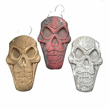 Pirate Tiki Bar Skeleton Skull Plaque Signs Halloween Prop Crafts Decoration-SET - £18.96 GBP