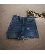 BDG Urban Outfitters Denim Jean Shorts Size 26 Girlfriend High Rise Dist... - $27.96 CAD