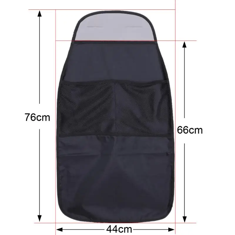 Waterproof Universal Auto Seat Back Organizer Storage Bag Car Seat Back Scuff - £12.67 GBP