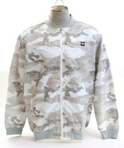 Ecko Unltd. White &amp; Gray Signature Camo Zip Front Track Jacket Men&#39;s NWT $94 - £59.25 GBP