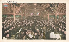 Army Recruits Stunt night at camp YMCA Postcard N17 - £6.86 GBP