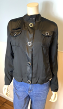 Jamie Sadock Black Long Sleeve Jacket Size M - £18.97 GBP