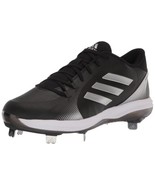 adidas Women&#39;s Purehustle 2 Baseball Shoe, Black/Silver Metallic/Silver ... - £59.78 GBP