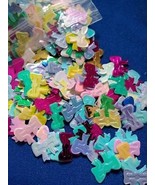 Sequins bow tie ribbon bowtie confetti palettes shakers spangles Assorted - £2.32 GBP