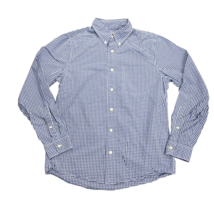 Jack Spade NY Mens Button Up Dress Shirt Medium Blue Checks - $18.12