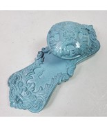 Victorian Shabby Chic Jewelry Wall Hook Door Knob Blue 6.5x2.5x2.5&quot; Inch - $24.00