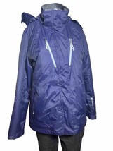 Free Country Jacket Women&#39;s 3 in 1 System Medium Purple Softshell Outdoor - £20.64 GBP