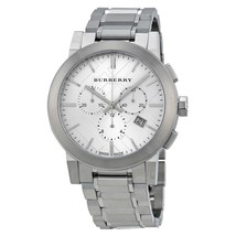 Burberry Women&#39;s BU9350 Large Check Stainless Steel Bracelet Watch - £395.56 GBP