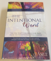 THE INTENTIONAL WORD One Year 365 DAY Chronological Bible SC Book (NEW &amp;... - $25.99