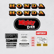 Sticker Emblem Decal Honda DAX ST90 ST 90 MIGHTY 1973 Hatesix Free shipping - £31.42 GBP