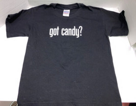 Got Candy? T-shirt Funny Sugar Candies Halloween Tee Shirt Youth Size M - £7.99 GBP