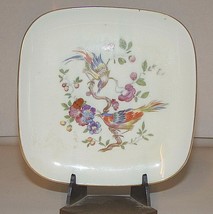 Vintage Verbano Porcelain Dish of Colorful Birds - Made in Italy - £10.95 GBP