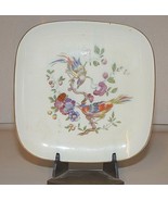 Vintage Verbano Porcelain Dish of Colorful Birds - Made in Italy - £10.82 GBP