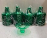 500 Quantity of Green Tropical Sno Cone Cups 6-1/2&quot; Wide 3-1/2&quot; Tall (50... - $85.49