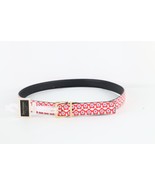 NOS Vintage Juicy Couture Reversible Flower Floral Leather Belt Size Large - $34.60