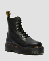 Dr Martens Sz 7/38 Womens Jadon III Boots Pisa Black Leather Quad Platfo... - £118.69 GBP