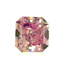 Pink Diamond 0.22ct Natural Loose Fancy Purple pink Color diamond GIA Radiant - £2,481.69 GBP