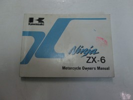 1995 Kawasaki Ninja ZX-6 Motorcycle Owners Manual Stained Factory Oem Book 95 - £13.06 GBP