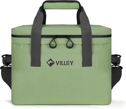 Villey Cooler Bag, 30 Cans Insulated Soft Cooler Bag, Large Beach Cooler, 20L - $42.84