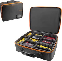Extra Large Hard Tool Battery Carrying Case Fits For Dewalt/Milwaukee/Ma... - $51.97
