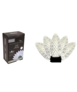 Christmas String Lights C9 Faceted LED 25-ct 25&#39; ft Pure White By Celebr... - €18,04 EUR