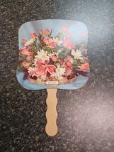 VTG Advertising Fan J W Embser Sons Funeral Wellsville NY Centennial - $24.74