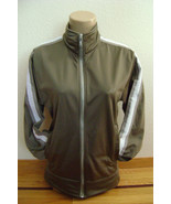 NWOT FOX RACING WOMEN&#39;S SPORT TRACK JACKET EMBOSSED LOGO OLIVE HTF RARE ... - $81.18 CAD