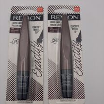 SET OF 2-Revlon COLORSTAY Exactify Wheel Tip Liquid Liner 103 MULBERRY, New - $9.89