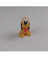 Disney Mickey &amp; Friends Baby Pluto Wearing Green Collar 1.25&quot; Mini Figure - €4,33 EUR