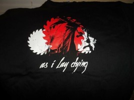 As i Lay Dying - Zumbido Sierra Camiseta ~ Nunca Worn ~ Mediano/Grande - £13.92 GBP