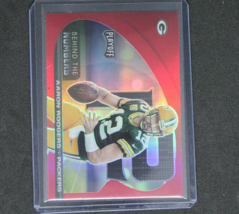 2021 Panini Playoff Behind The Number RED PRIZM #BTN-ARO Aaron Rodgers - Packers - £7.89 GBP