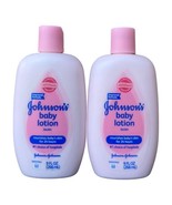 Johnson&#39;s Baby Lotion Lot of 2 Pink Bottle #1 Hospital Choice 9oz each F... - £29.51 GBP