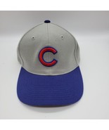 Chicago Cubs Hat Cap Sports Specialties Adjustable Strap Grey Red Blue MLB - $14.99