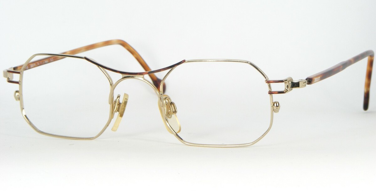 SISLEY SLY 234 M GOLD /HAVANA EYEGLASSES GLASSES METAL FRAME 44-22-140mm... - $56.69