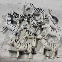Zebra Figures Toys Collectibles Lot of 9  - $19.79