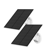 2 Pack Solar Panels 5v 5 Watts Solar Panels for Wireless Outdoor Cameras... - $29.69
