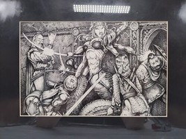 Framed Dungeon And Dragons Return To The Tombs Of Horrors Art Print 13 1... - $148.49
