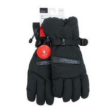 Spyder Insulated Ski Winter Snow Black Crucial Gloves Men&#39;s Size XL NEW $99 - £43.78 GBP