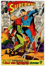 Superman 205 VGFN 5.0 DC 1968 Silver Age Phantom Zone Neal Adams - $8.90
